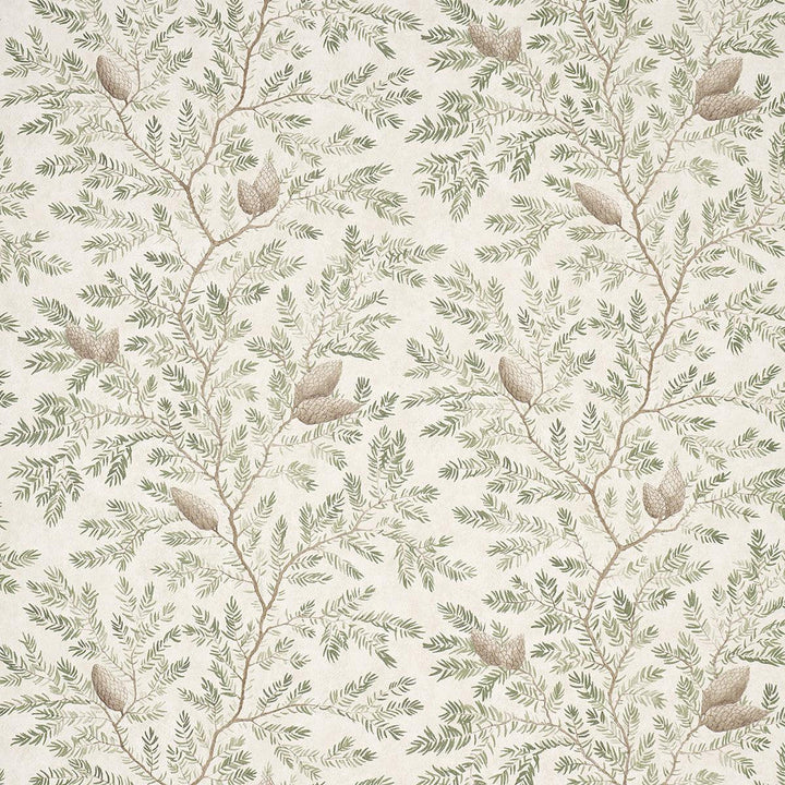 Pinewood Spruce 5016090 by Schumacher Designer Wallpaper A Country Life 27.0" - Swanky Fabrics -