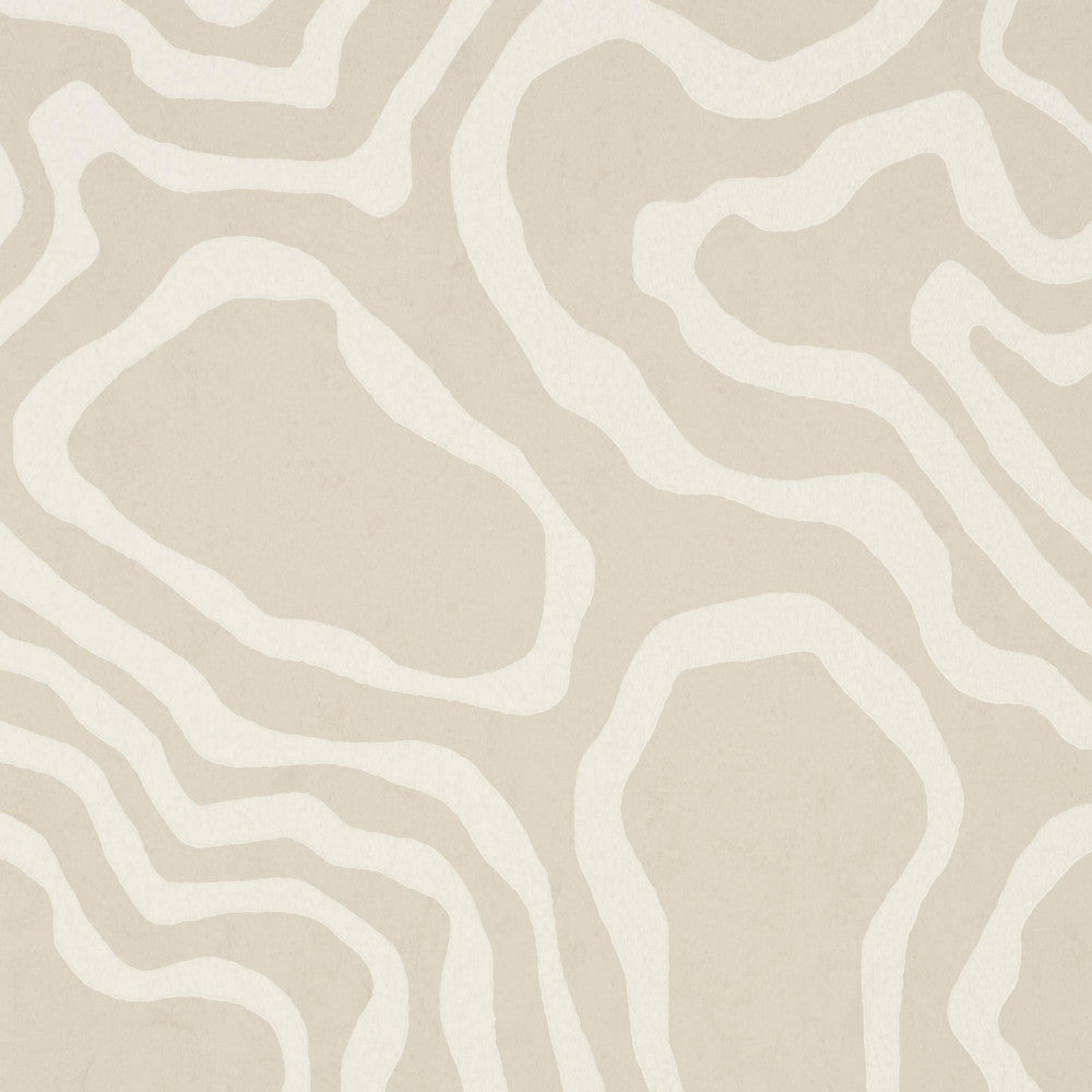 Defeo Bone 5016101 by Schumacher Wallpaper Mesa 20.5" - Fabric Carolina -