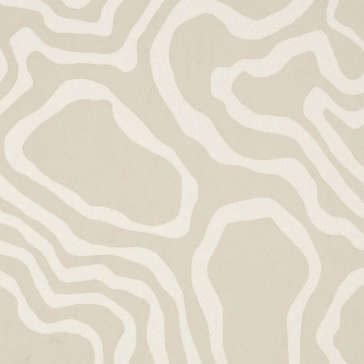 Defeo Bone 5016101 by Schumacher Wallpaper Mesa 20.5" - Fabric Carolina -