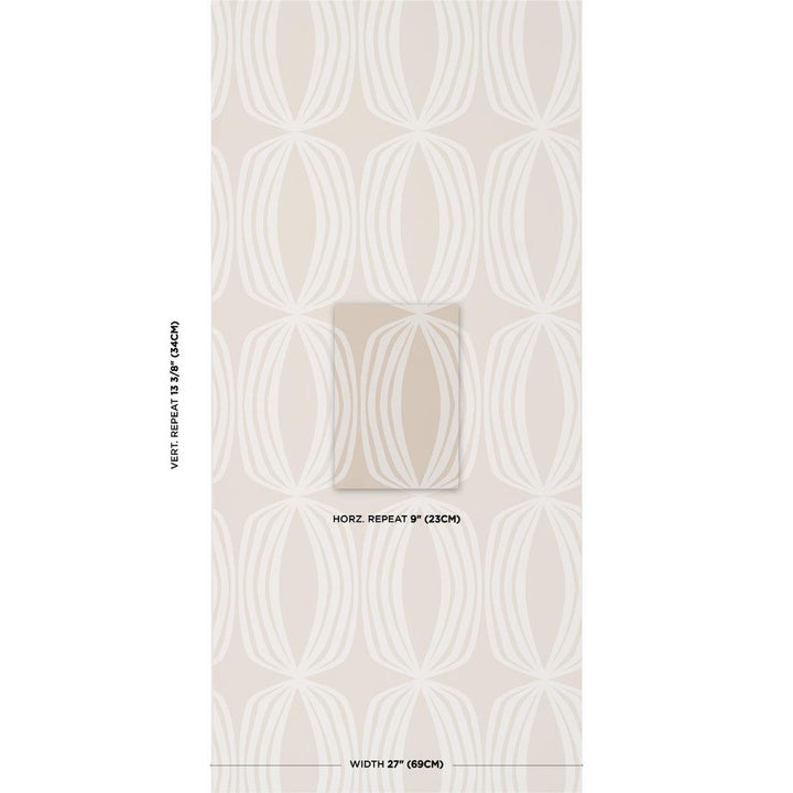 Fontana Birch 5016120 by Schumacher Wallpaper Mesa 9.0" - Fabric Carolina -