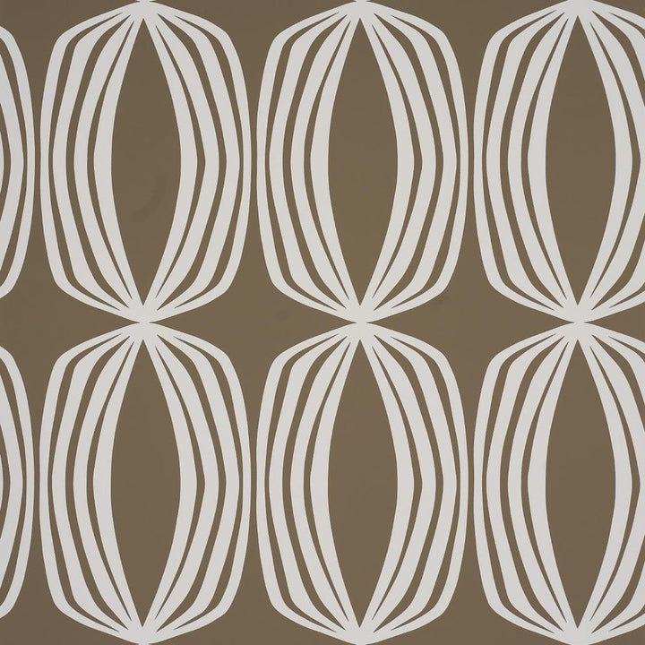 Fontana Peat 5016121 by Schumacher Designer Wallpaper Mesa 9.0" - Swanky Fabrics -