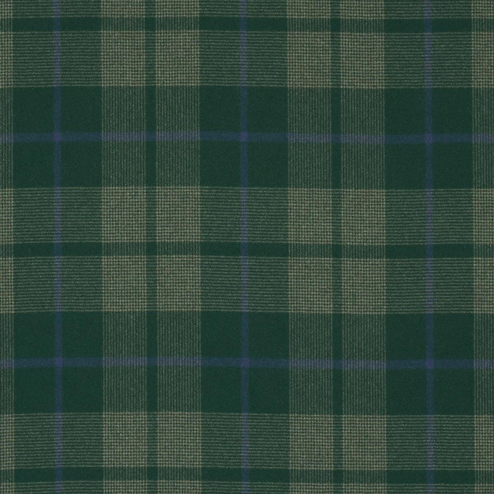 Montana Wool Plaid Hunter 66666 by Schumacher Fabric A Country Life 9.62" - Fabric Carolina -