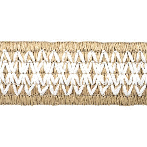 Raphiinae Tape Natural 83550 by Schumacher Trim