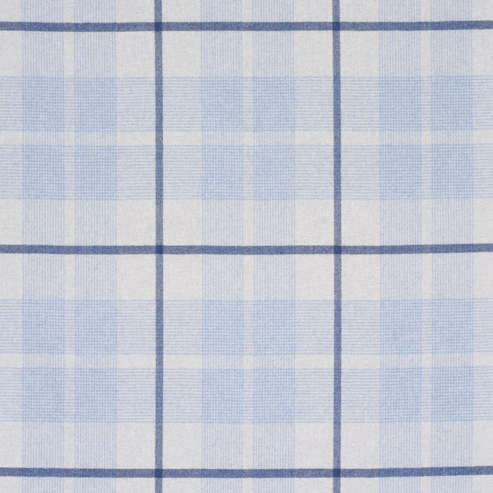 Montana Wool Plaid Arctic 66667 by Schumacher Fabric A Country Life 9.62" - Fabric Carolina -
