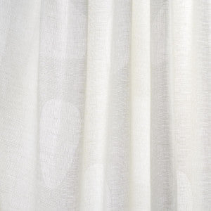 Elaine Sheer White 84421 by Schumacher Fabric