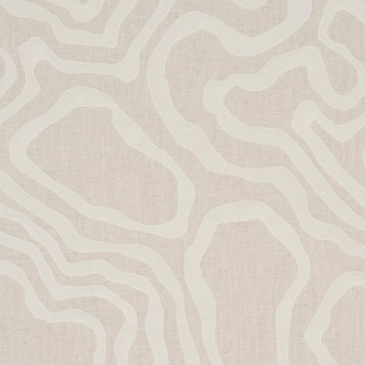 Defeo Embroidery Bone 84431 by Schumacher Fabric Mesa 25.5" - Fabric Carolina -
