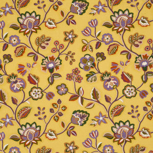 Loulou Embroidery Jewel 84750 by Schumacher Fabric