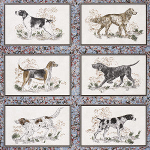 Chasers Legacy Slate 5016080 by Schumacher Wallpaper
