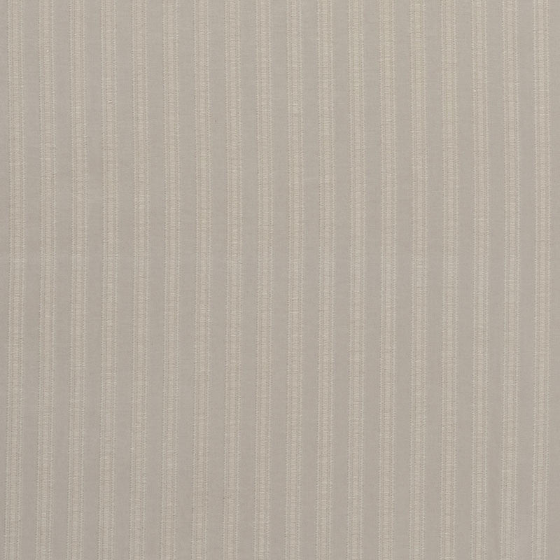 Zelda Stripe Platinum 71081 by Schumacher Designer Fabric NEW OPULENCE COTTON 36% LINEN 35% ITALY MARTINDALE 39,000 </p><p>Repeat: Horizontal: 1 1/8" (3CM) and Vertical: 56.5 - Swanky Fabrics -