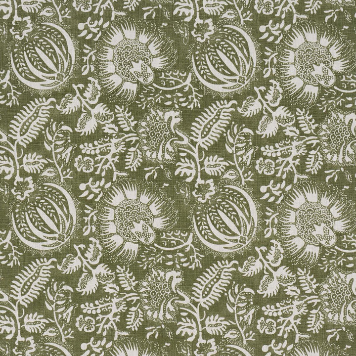 Pomegranate Print Olive 177695 by Schumacher Fabric A Love Affair 11.0" - Fabric Carolina -