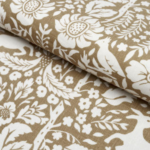 Deerfield Mocha 182172 by Schumacher Fabric