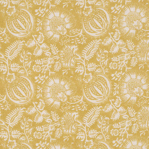 Pomegranate Print Citron 177694 by Schumacher Fabric