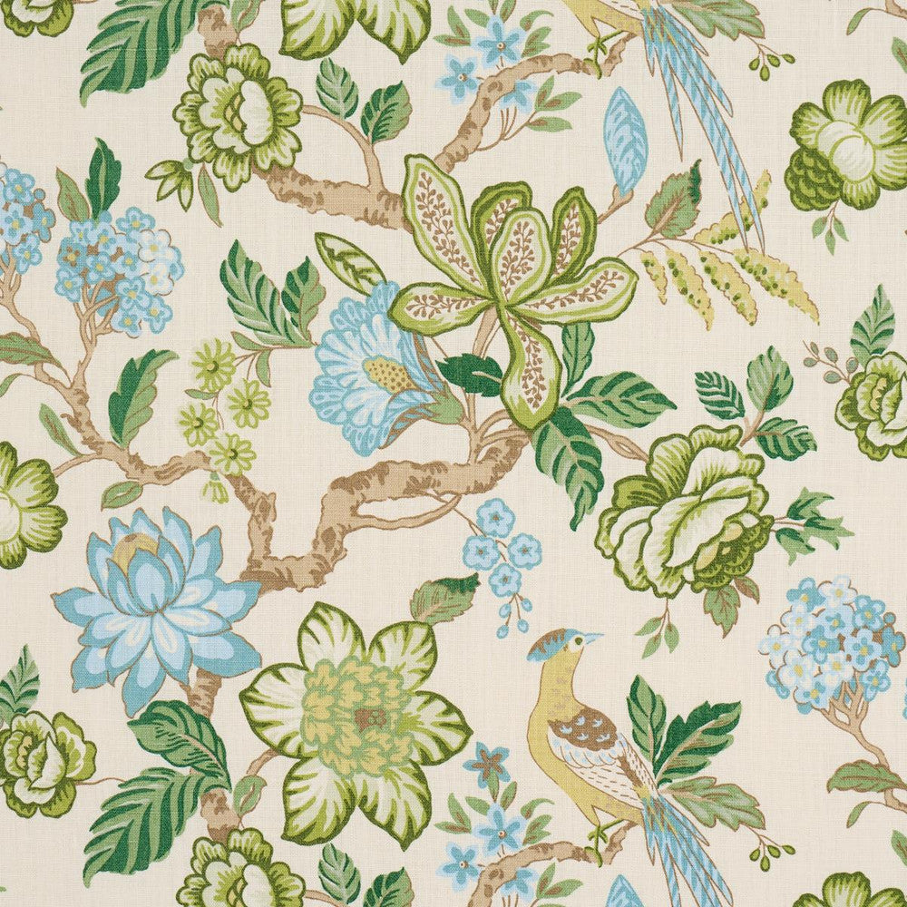 Huntington Gardens Paradis 175565 by Schumacher Fabric Timothy Corrigan 27.0" - Fabric Carolina -