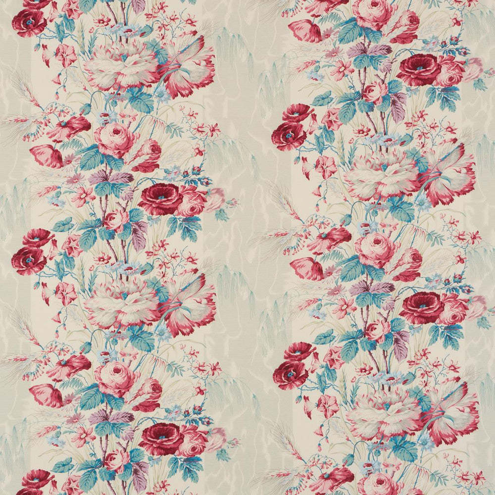 Boughton House Rouge 175792 by Schumacher Fabric A Love Affair 27.0" - Fabric Carolina -
