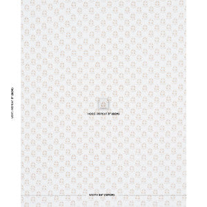 Aditi Hand Blocked Print Sky 179364 by Schumacher Fabric