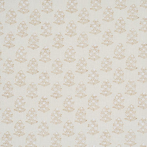 Aditi Hand Blocked Print Sage 179363 by Schumacher Fabric