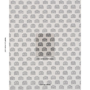 Ode Hand Block Charcoal 182450 by Schumacher Fabric