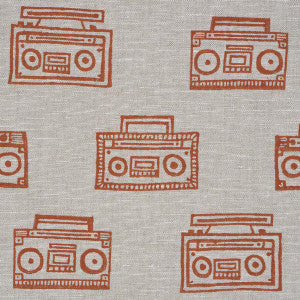 Ode Hand Block Crush 182451 by Schumacher Fabric