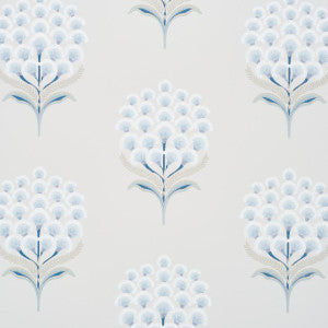 Aurelia Porcelain 5016341 by Schumacher Wallpaper