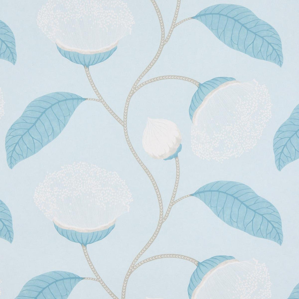 Celinda Sky 5016361 by Schumacher Wallpaper A Love Affair 18.0" - Fabric Carolina -