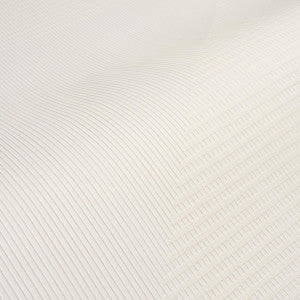 Hand Combed Triangles White 5016521 by Schumacher Wallpaper