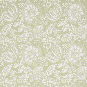 Pomegranate Print Moss 5016371 by Schumacher Wallpaper