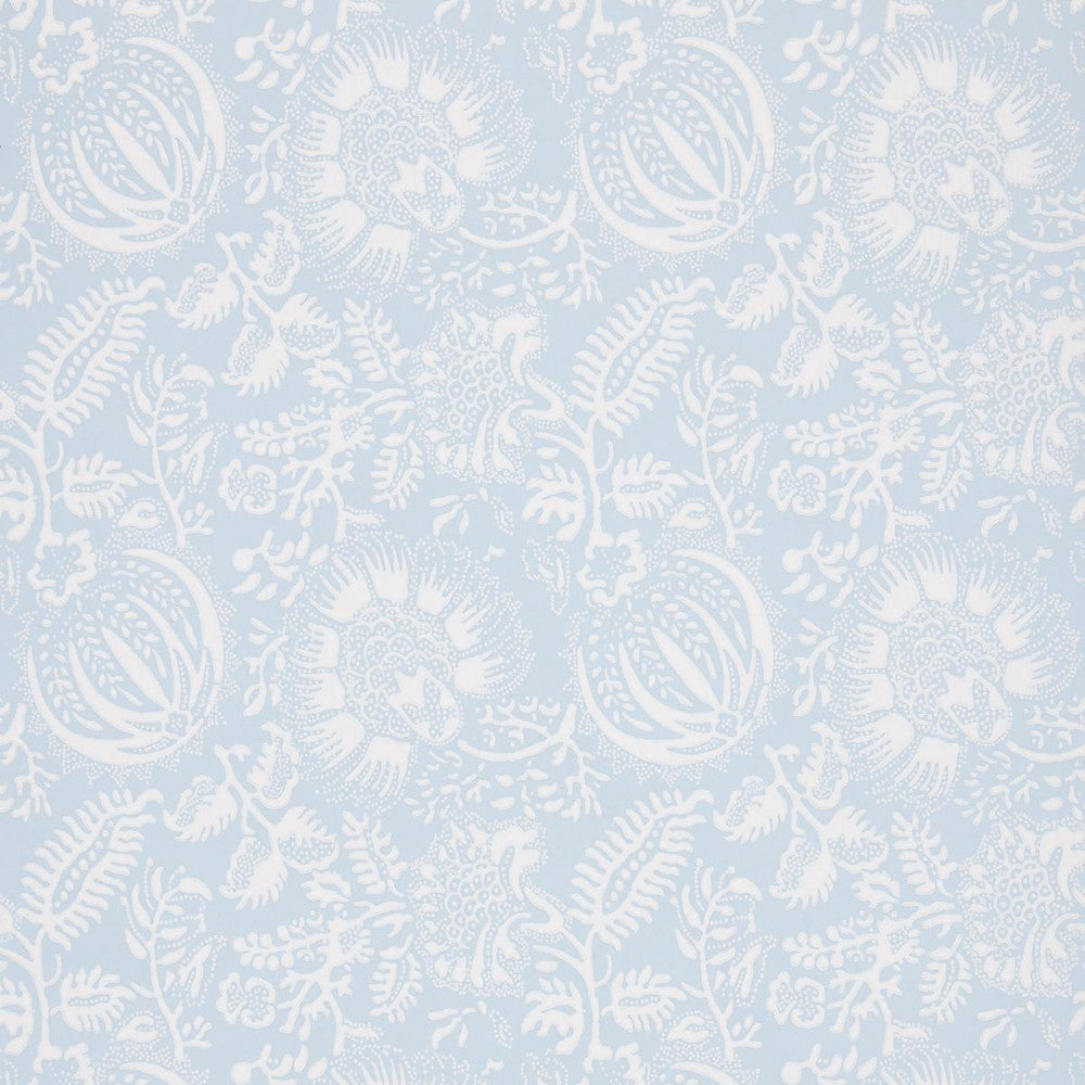 Pomegranate Print Sky 5016370 by Schumacher Wallpaper A Love Affair 13.5" - Fabric Carolina -