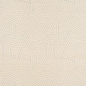 Deconstructed Stripe Sisal Cobalt 5016581 by Schumacher Wallpaper