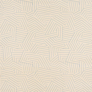 Deconstructed Stripe Sisal Cobalt 5016581 by Schumacher Wallpaper