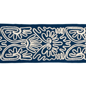 Nico Tape Indigo 84762 by Schumacher Trim