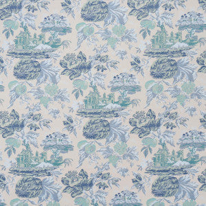 Jardin De Louis Delft 84880 by Schumacher Fabric
