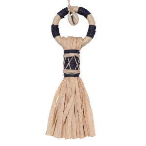 Broom Tassel Pacific Ocean Hues 85391 by Schumacher Trim