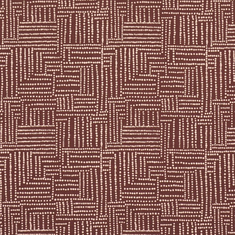 Coco Hand Screen Print Coconut Latte 182582 by Schumacher Fabric Johanna Ortiz 18.0" - Fabric Carolina -