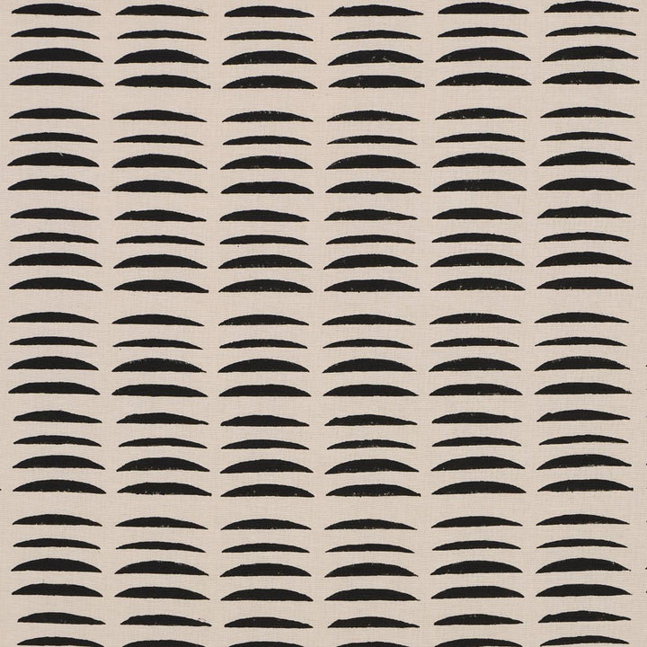 Parable Hand Block Charcoal 182471 by Schumacher Fabric Hadiya Williams 3.38" - Fabric Carolina -