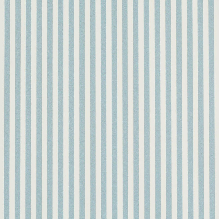 Emma Stripe Narrow Chambray 5017191 by Schumacher Wallpaper Perennial Favorites - Fabric Carolina -