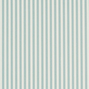 Emma Stripe Narrow Aqua 5017194 by Schumacher Wallpaper