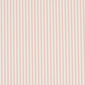 Emma Stripe Narrow Blush 5017199 by Schumacher Wallpaper