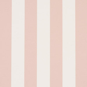 Emma Stripe Blush 5017219 by Schumacher Wallpaper