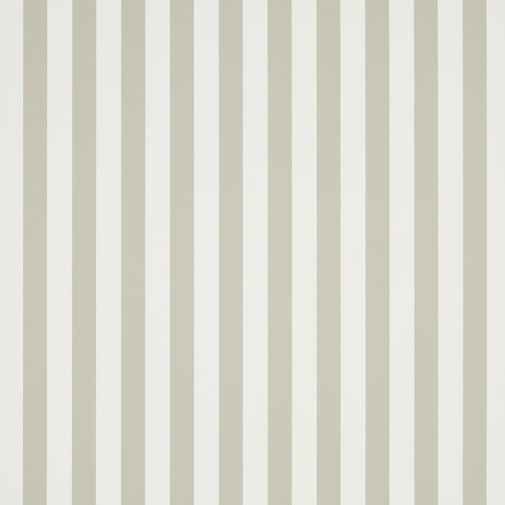 Emma Stripe Stone 5017223 by Schumacher Designer Wallpaper Perennial Favorites 2.5" - Swanky Fabrics -