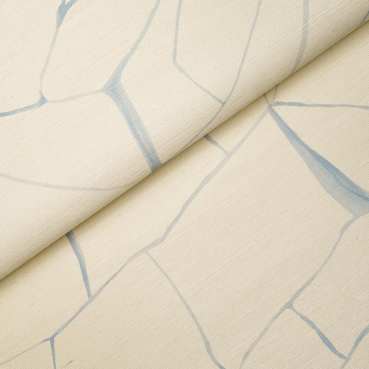 Filigree Sisal Sky 5017230 by Schumacher Wallpaper Perennial Favorites 34.0" - Fabric Carolina -