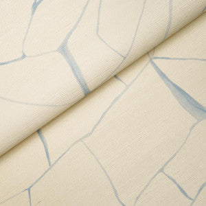 Filigree Sisal Sky 5017230 by Schumacher Wallpaper