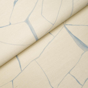 Filigree Sisal Sky 5017230 by Schumacher Wallpaper