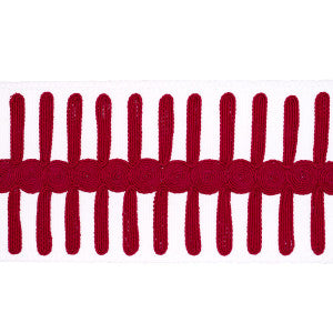 Castille Tape Red 70748 by Schumacher Trim