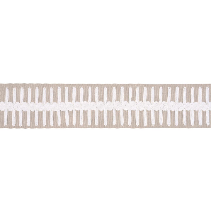 Castille Tape Natural 70747 by Schumacher Trim Perennial Favorite Trims - Fabric Carolina -