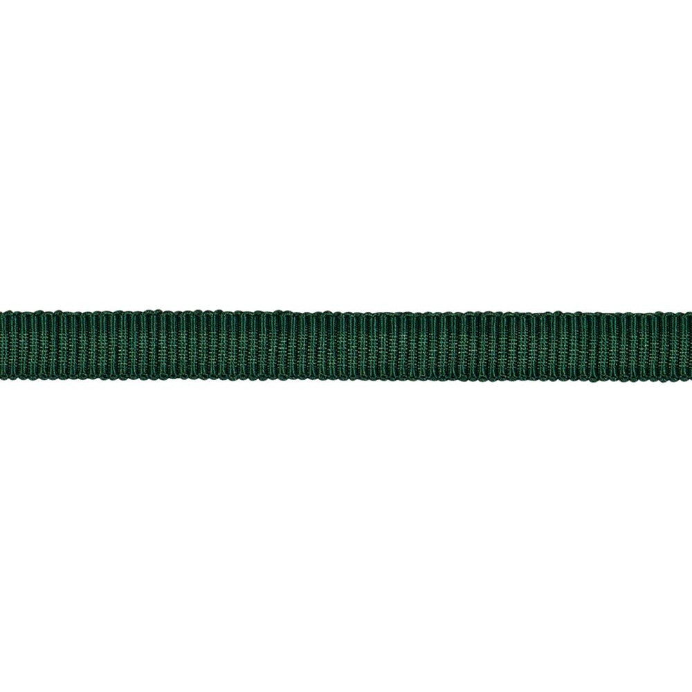 Narrow Faille Tape Emerald 74991 by Schumacher Trim Perennial Favorite Trims - Fabric Carolina -