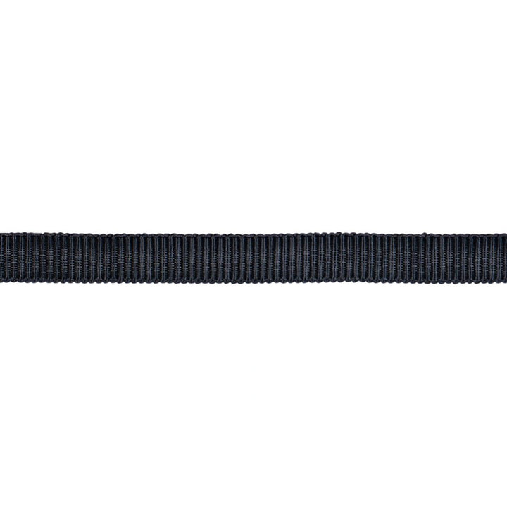 Narrow Faille Tape Charcoal 74992 by Schumacher Trim Perennial Favorite Trims - Fabric Carolina -