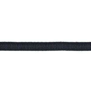 Narrow Faille Tape Charcoal 74992 by Schumacher Trim