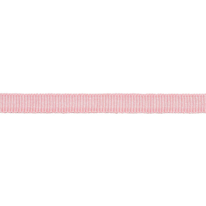 Narrow Faille Tape Blush 74993 by Schumacher Trim Perennial Favorite Trims - Fabric Carolina -
