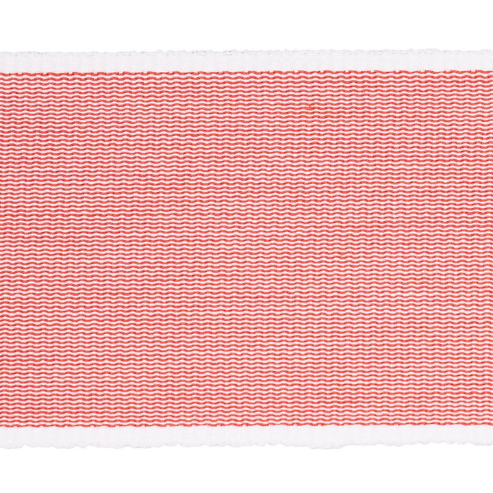Sandpiper Tape Wide Red 79389 by Schumacher Trim Perennial Favorite Trims - Fabric Carolina -