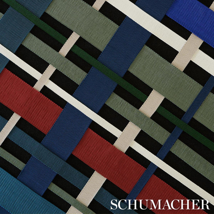 Medium Faille Tape Emerald 83861 by Schumacher Trim Perennial Favorite Trims - Fabric Carolina -
